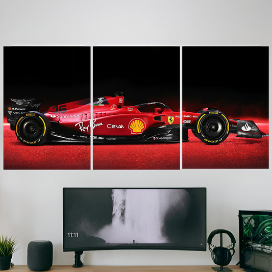 ferrari 4k split poster (pack of 3)