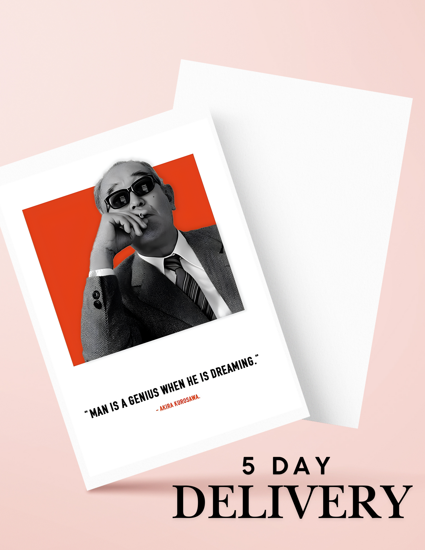 Akira kurosawa 4k poster / frame