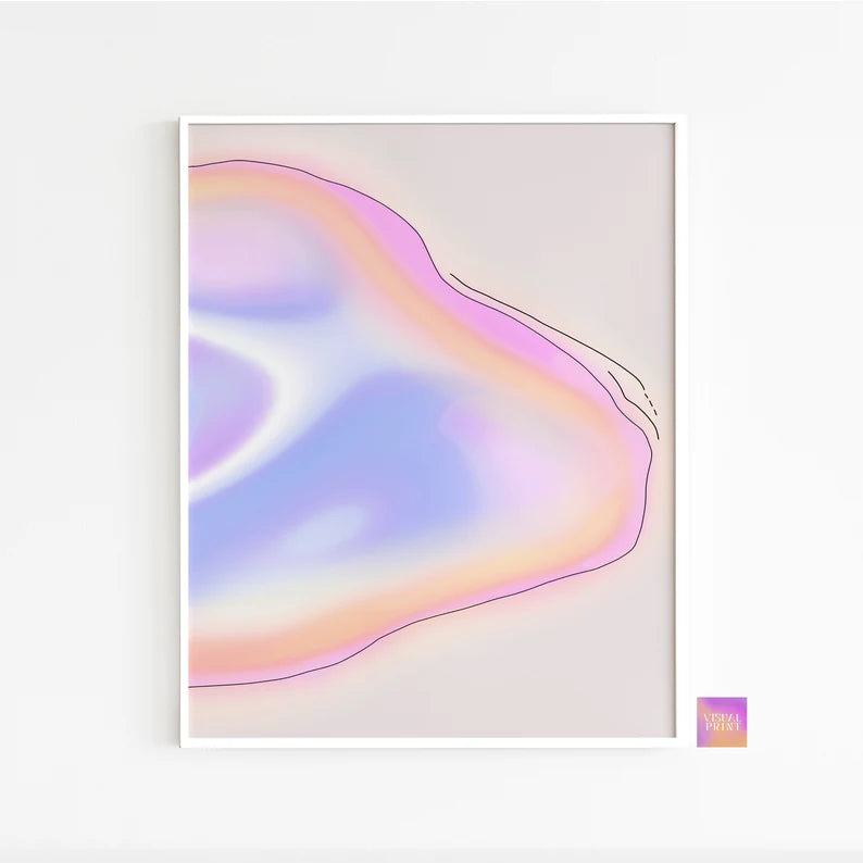 The splash 4k wall art painting