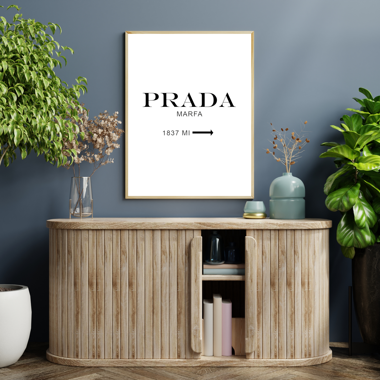 Prada 4k luxury print frames