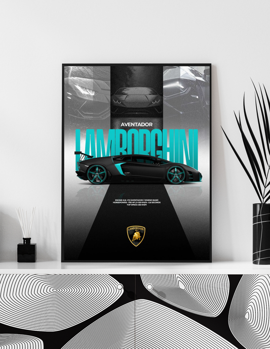 Lamborghini Murcielago 4k wall art