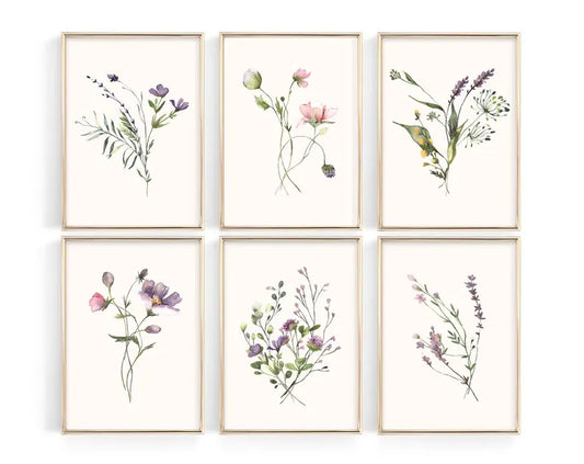 The flower set 4k wall art