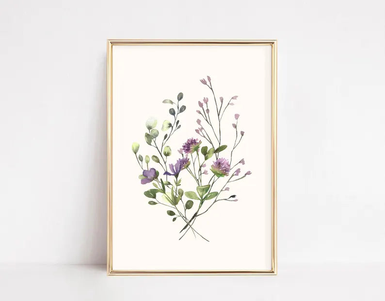 The flower set 4k wall art