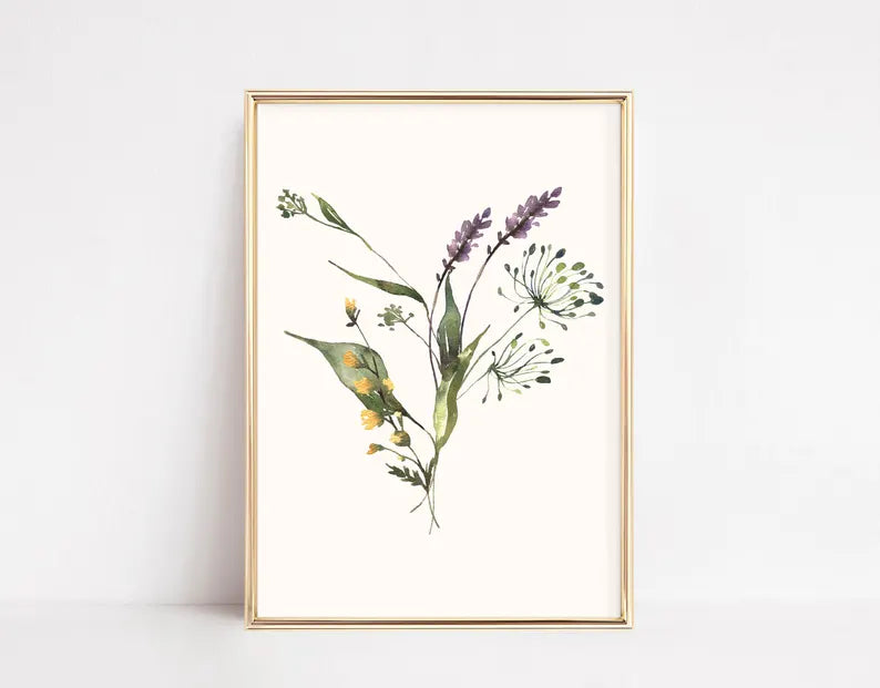 The flower set 4k wall art