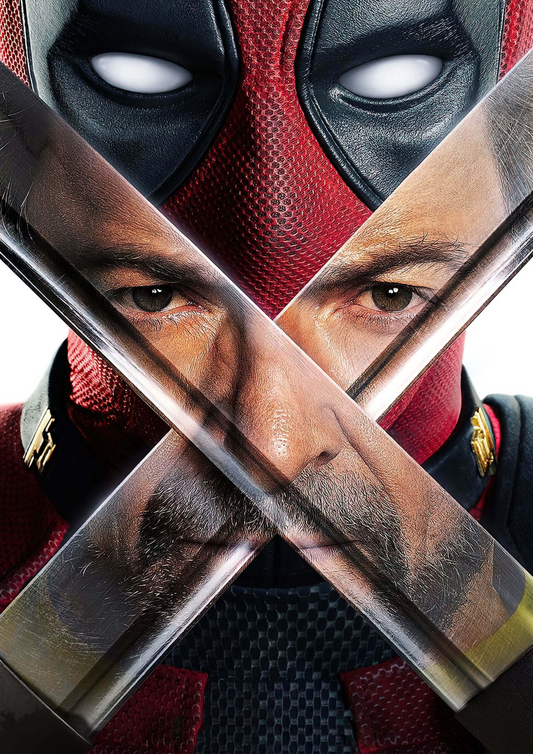 Deadpool & logan 4k poster