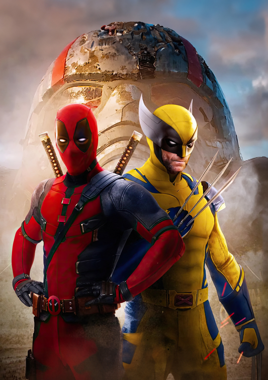 Wolverine & deadpool 4k poster