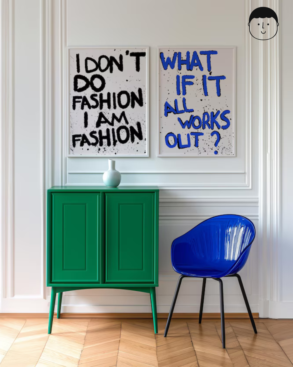 Idont do fashion 4k wall art painting