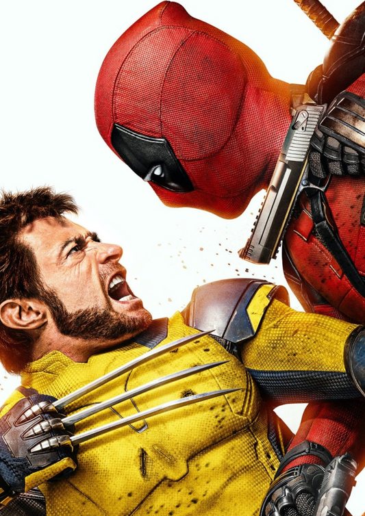 Wade wilson and logan 4k poster
