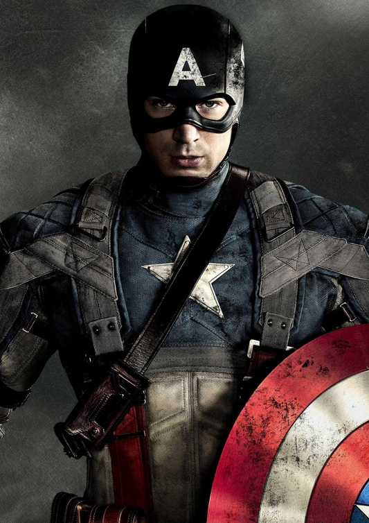 Captain america 4k poster