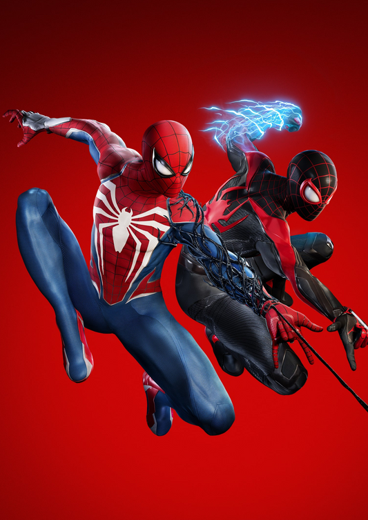 Spiderman 2 game 4k poster