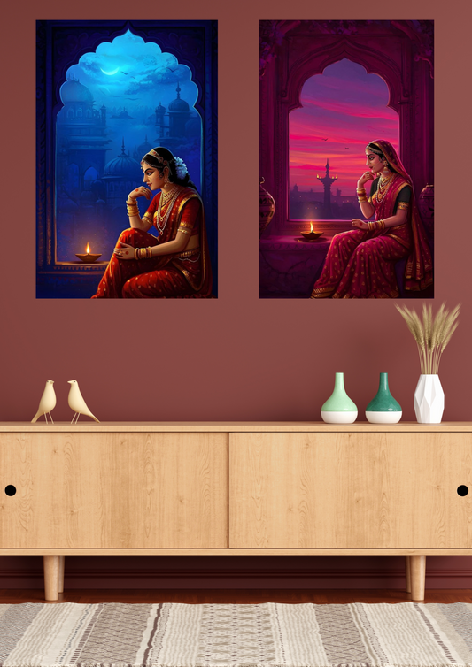 Indian beauty poster 4k