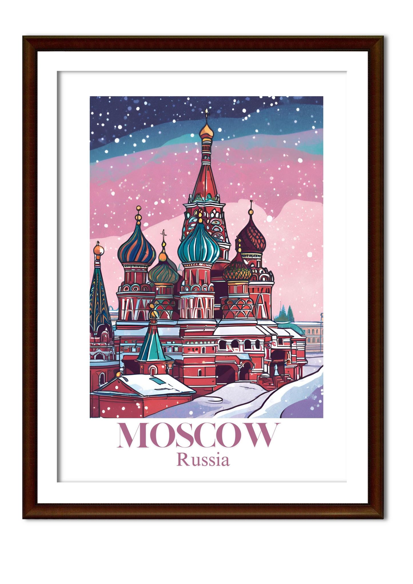 RUSSIA - MOSCOW 4K ART