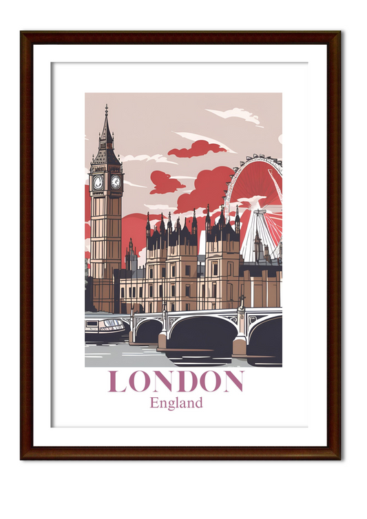 ENGLAND - LONDON 4K WALL ART