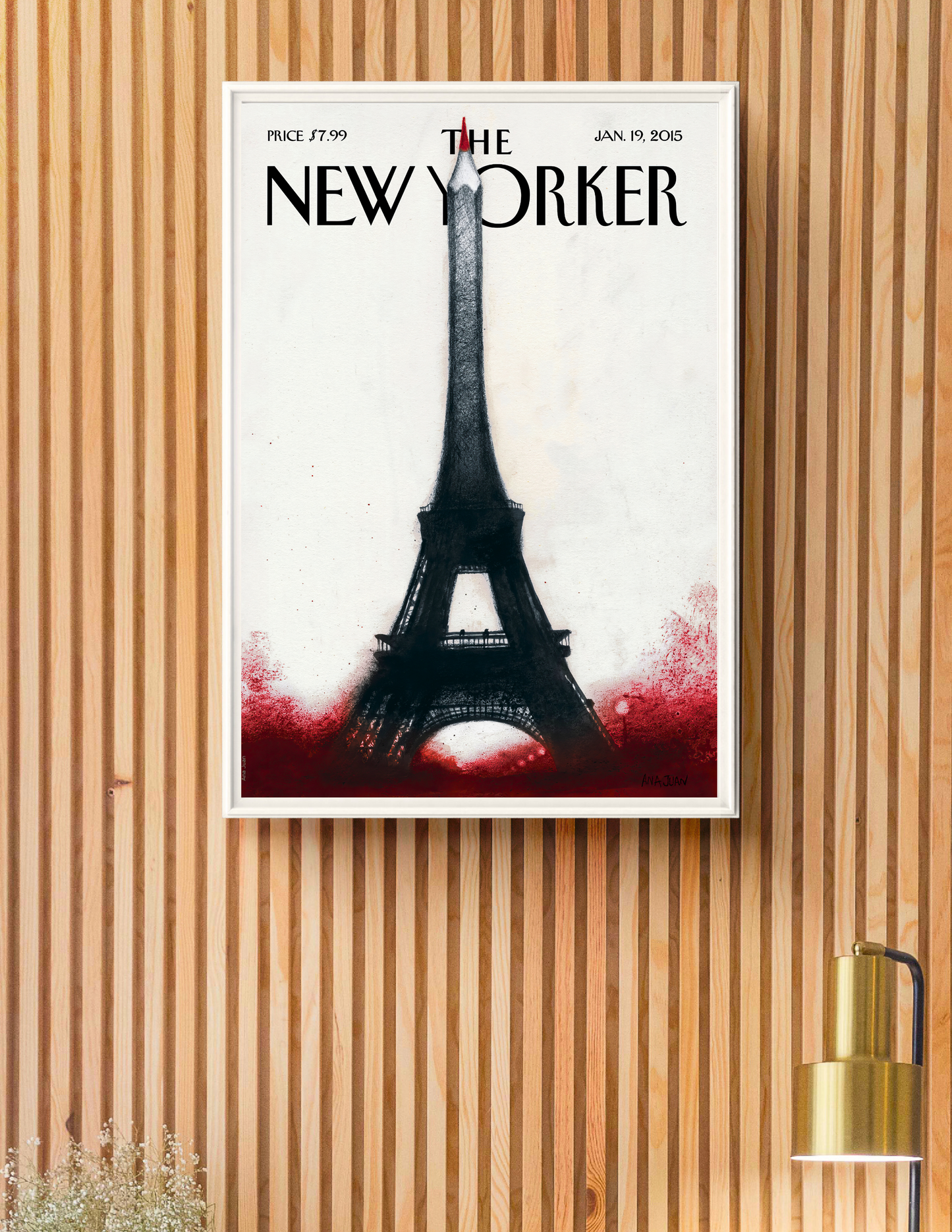 New yoker - D-3 poster/frame