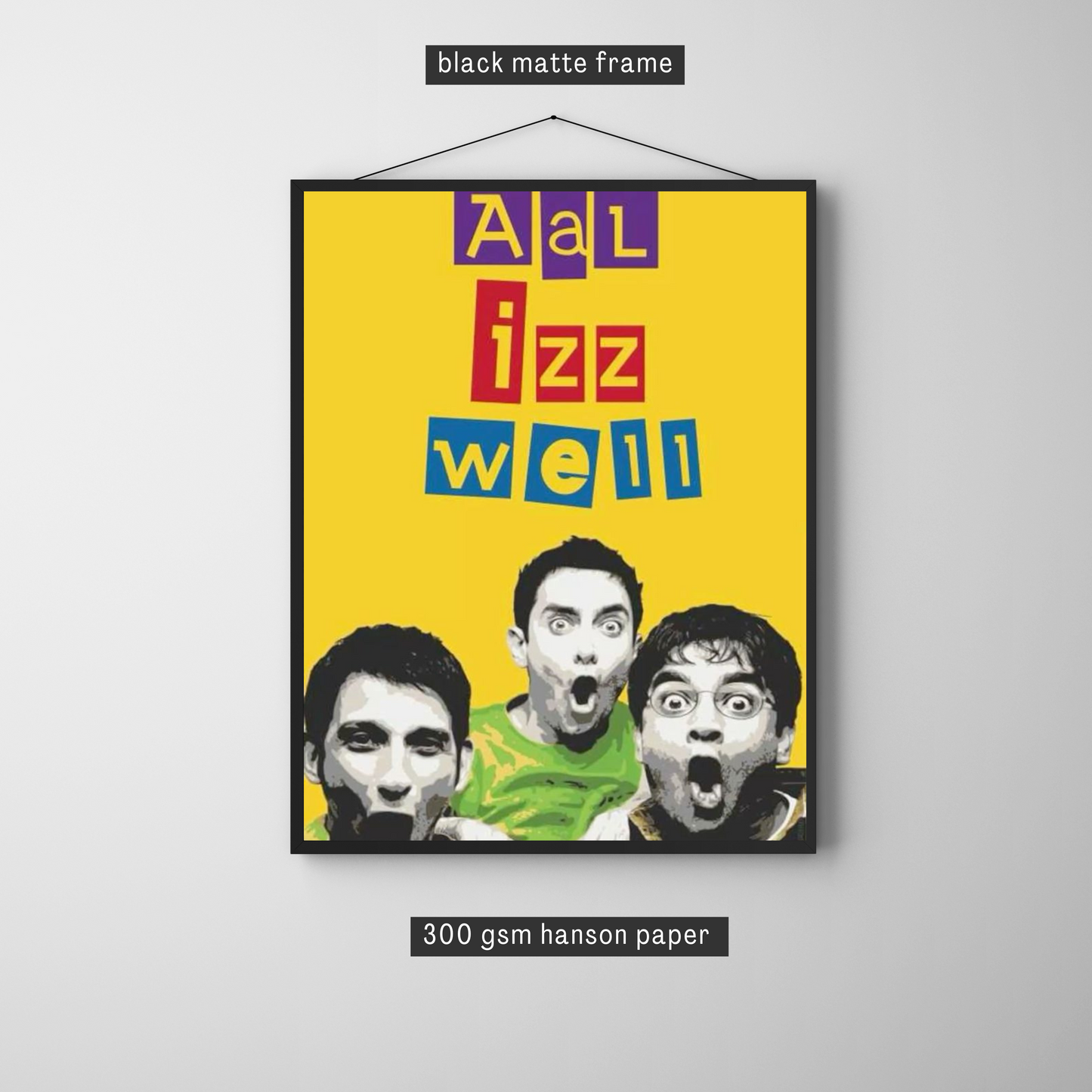 All is well - 3 idiots (motivational frame)