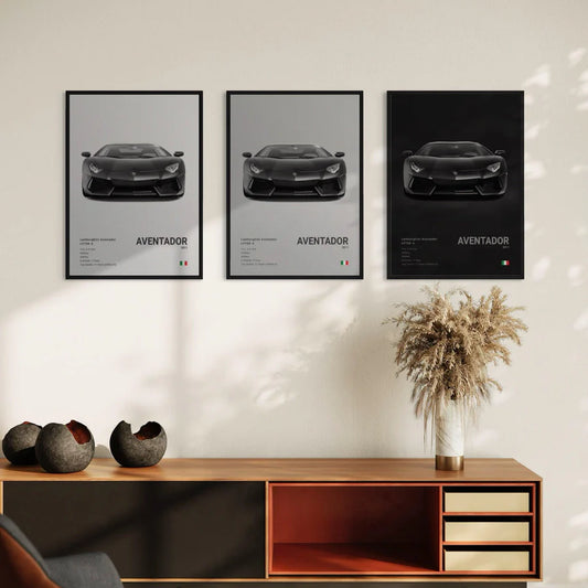 Aventador car set 3 4k frame