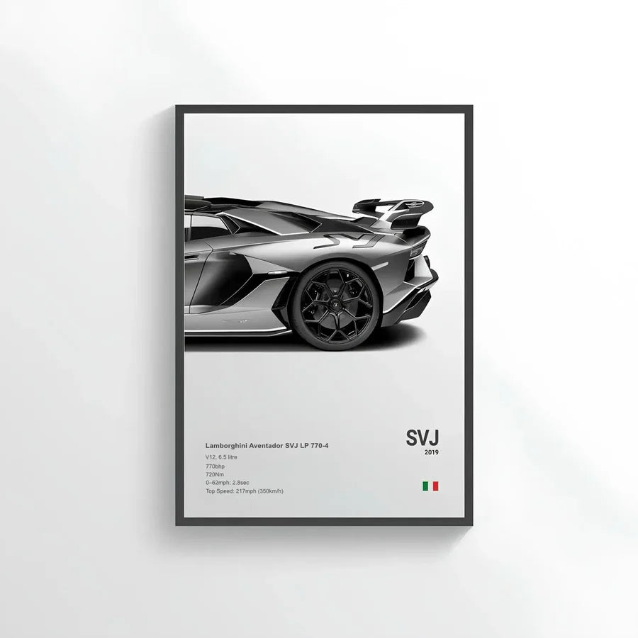 Lamboghini aventador svj 4k frame (3)