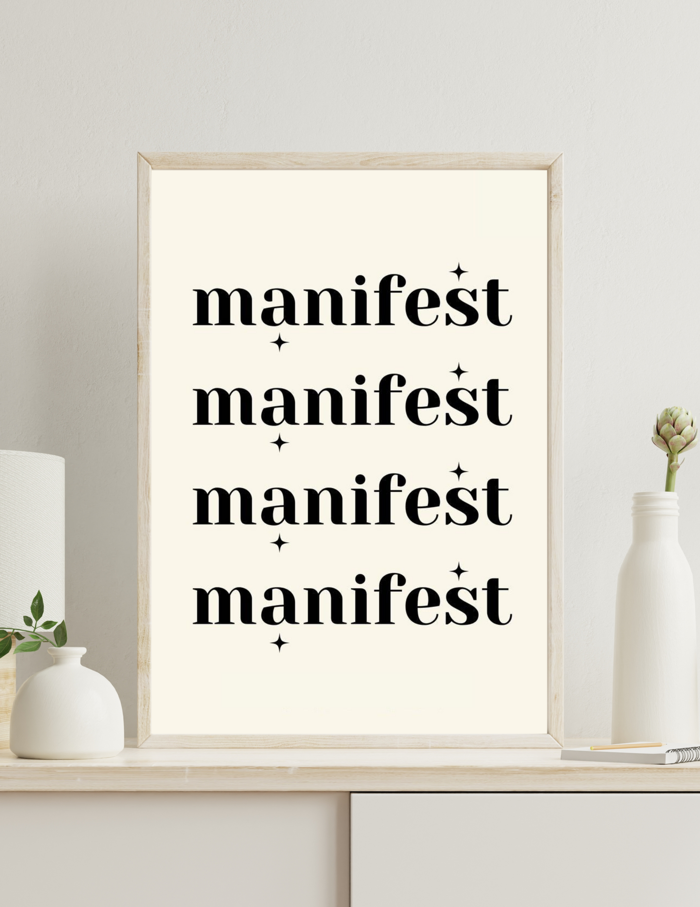 Manifest 4k wall art poster / frames