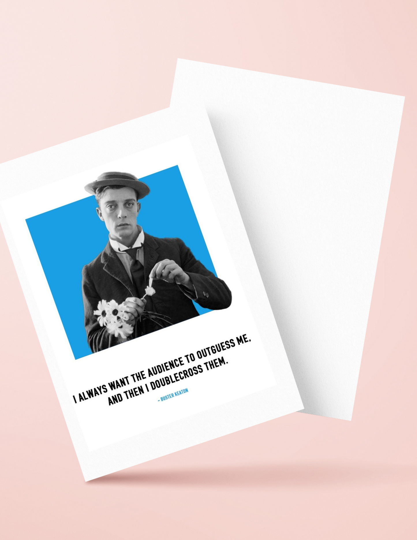 Buston Keaton 4k poster / frame