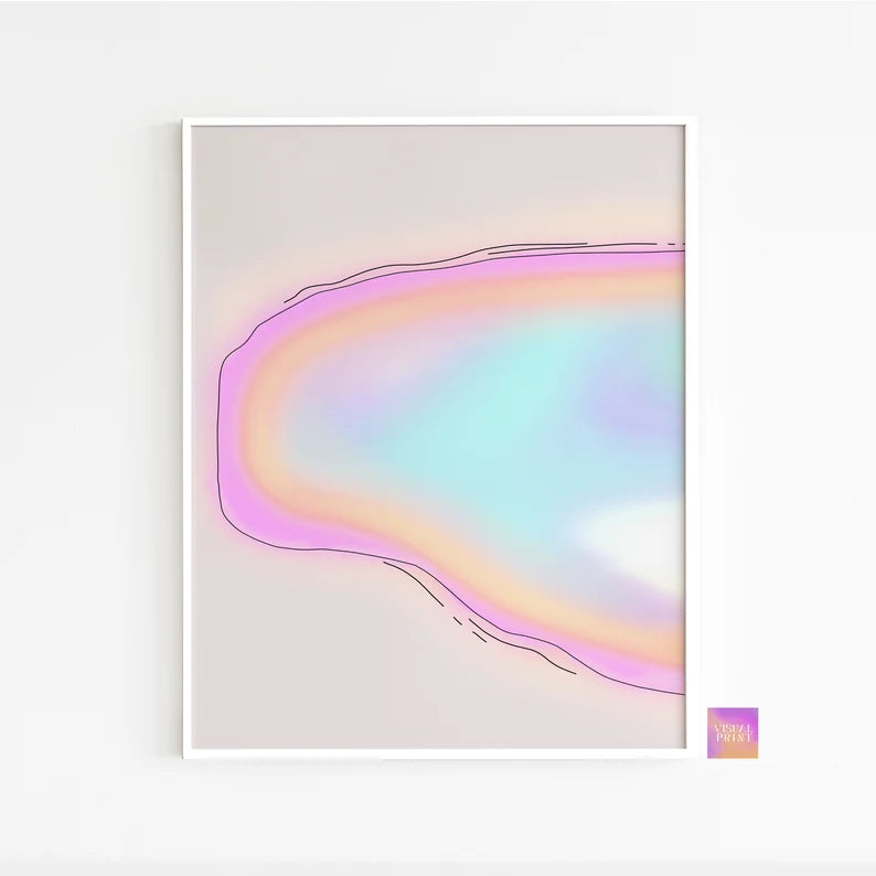 The splash 4k wall art painting