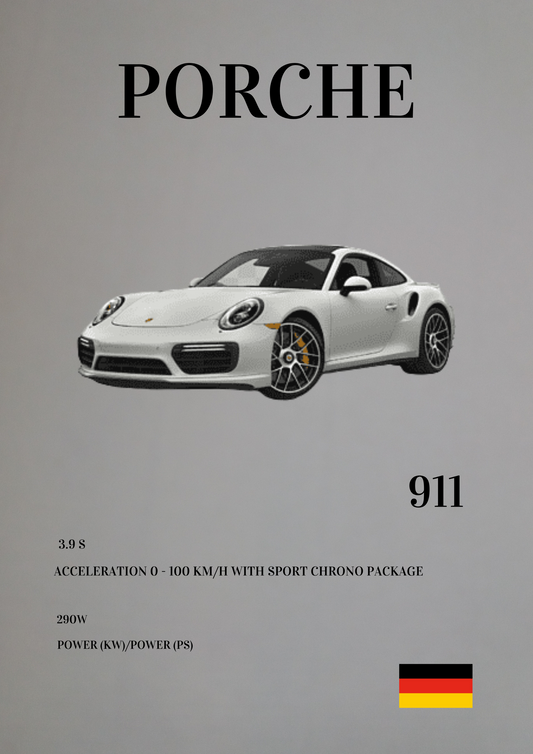 Porche 911 (grey)