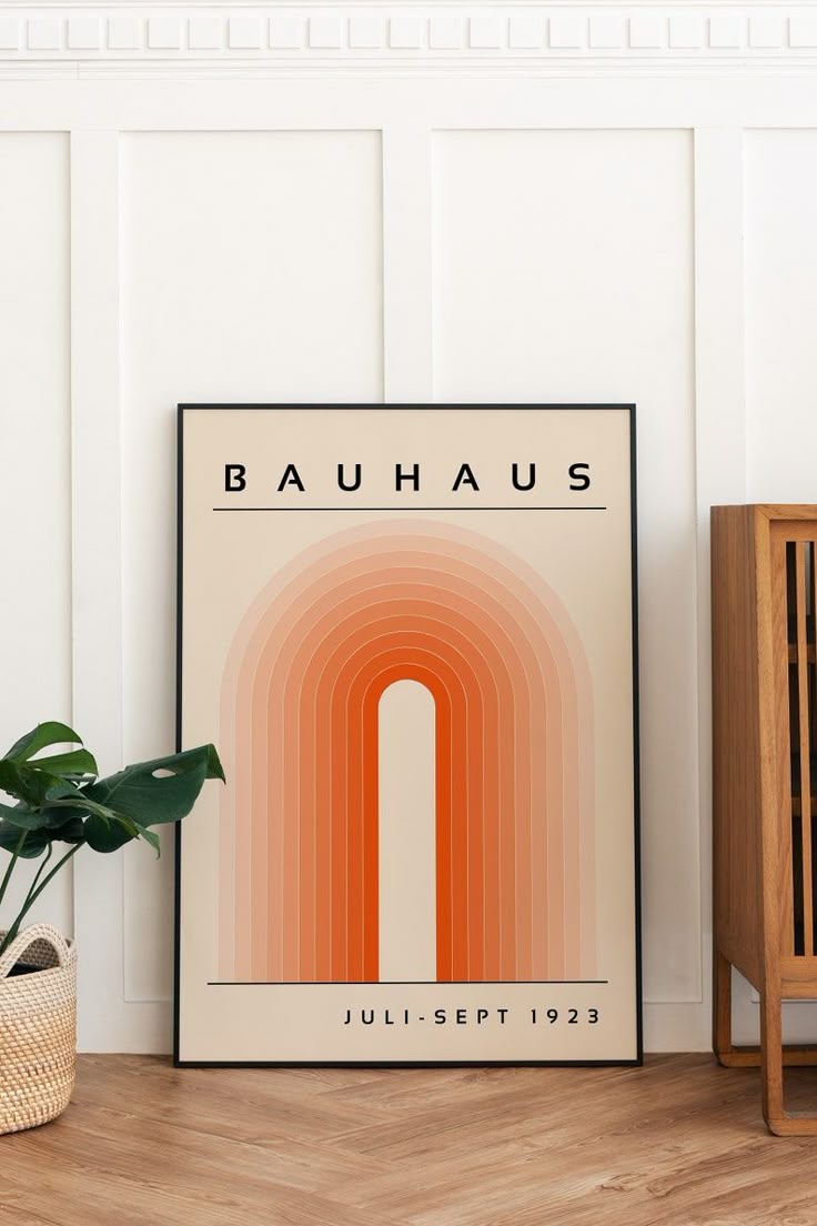 Bauhaus 4k poster/frame