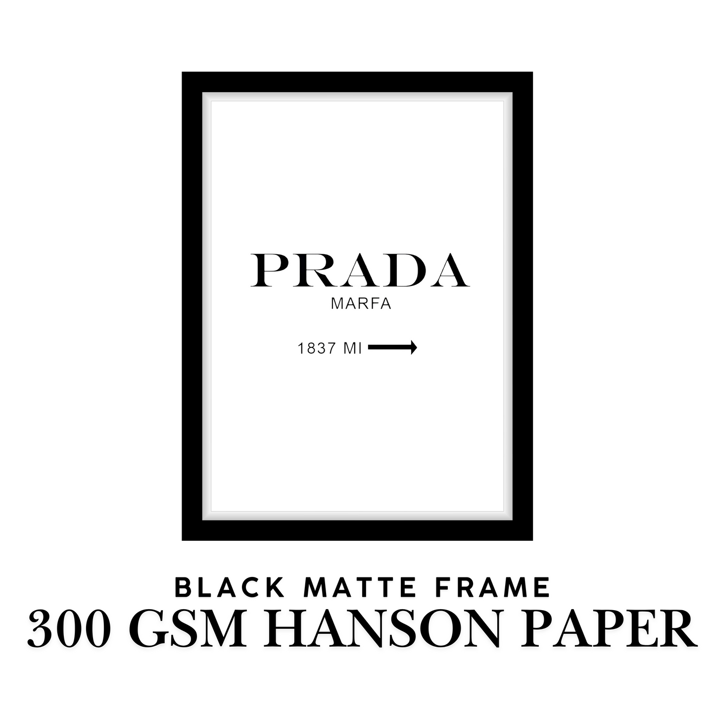 Prada 4k luxury print frames