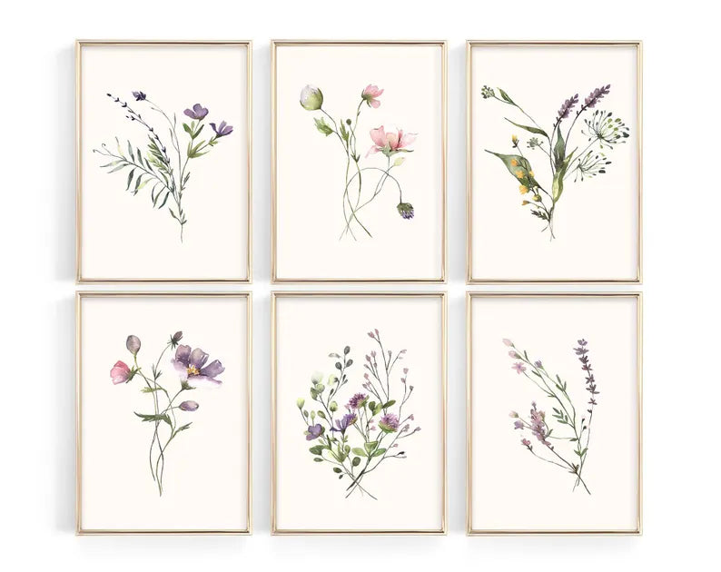 The flower set 4k wall art