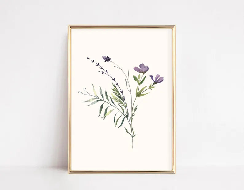 The flower set 4k wall art