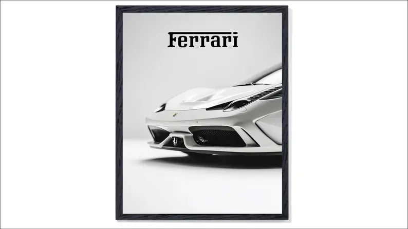 EXCLUSIVE CAR SET POSTER / FRAMES
