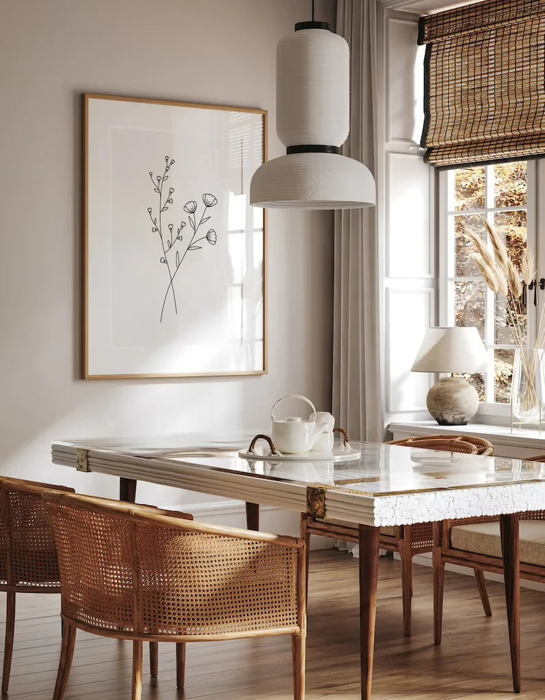 Flower 4k poster / frame