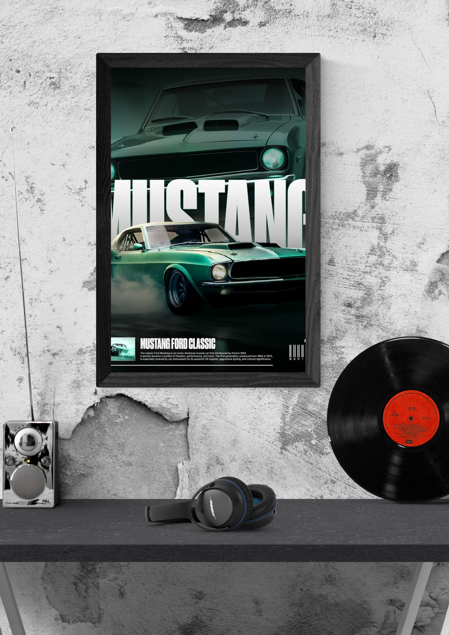 Mustang 4k poster frame