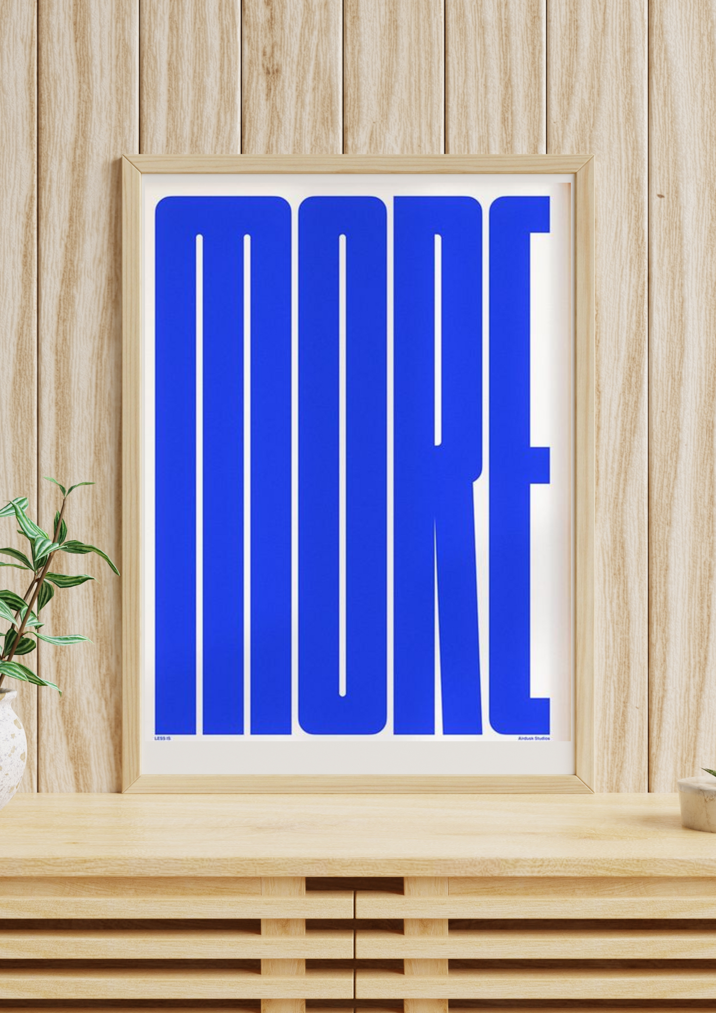 MORE 4k poster/ frames