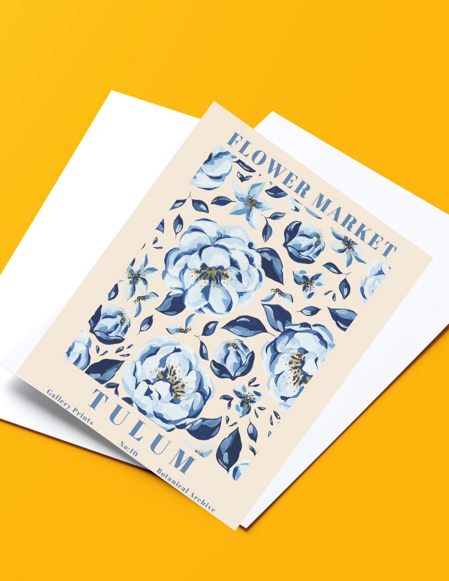 Flower market - Tulum 4k poster / frames