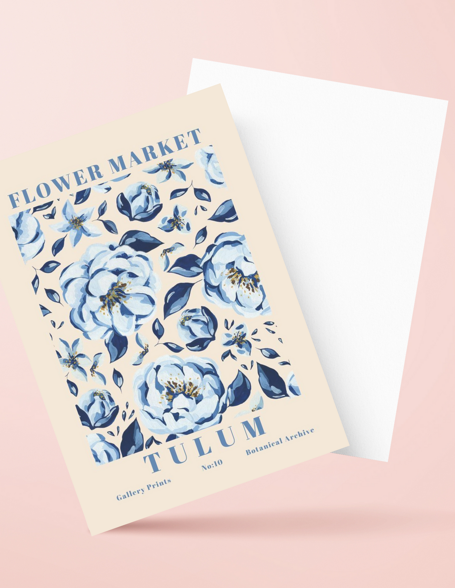 Flower market - Tulum 4k poster / frames