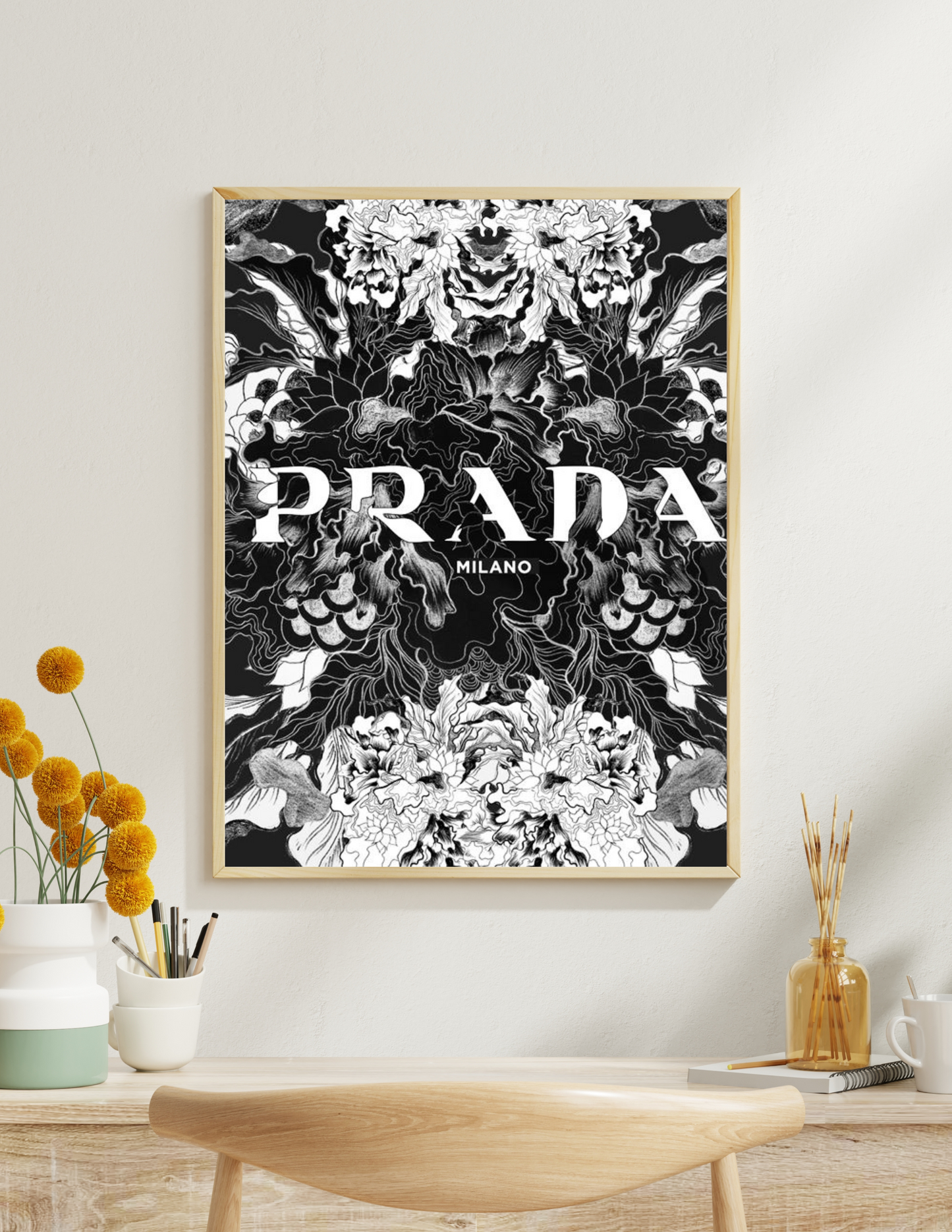 prada - 4k poster / frames