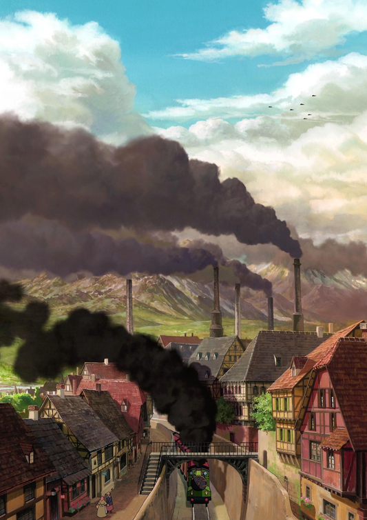 Ghibali art - 2 4k poster