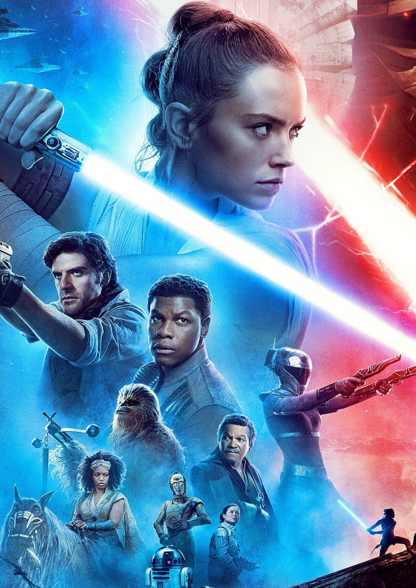 The rise of skywalker 4k poster