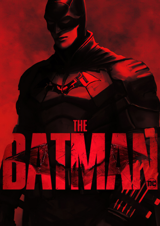 The batman 4k poster