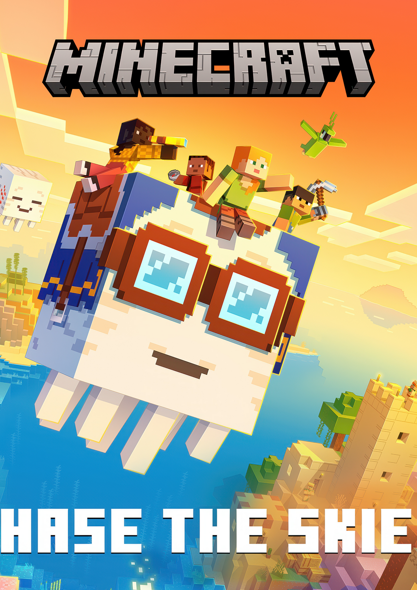 Minecraft 4k poster