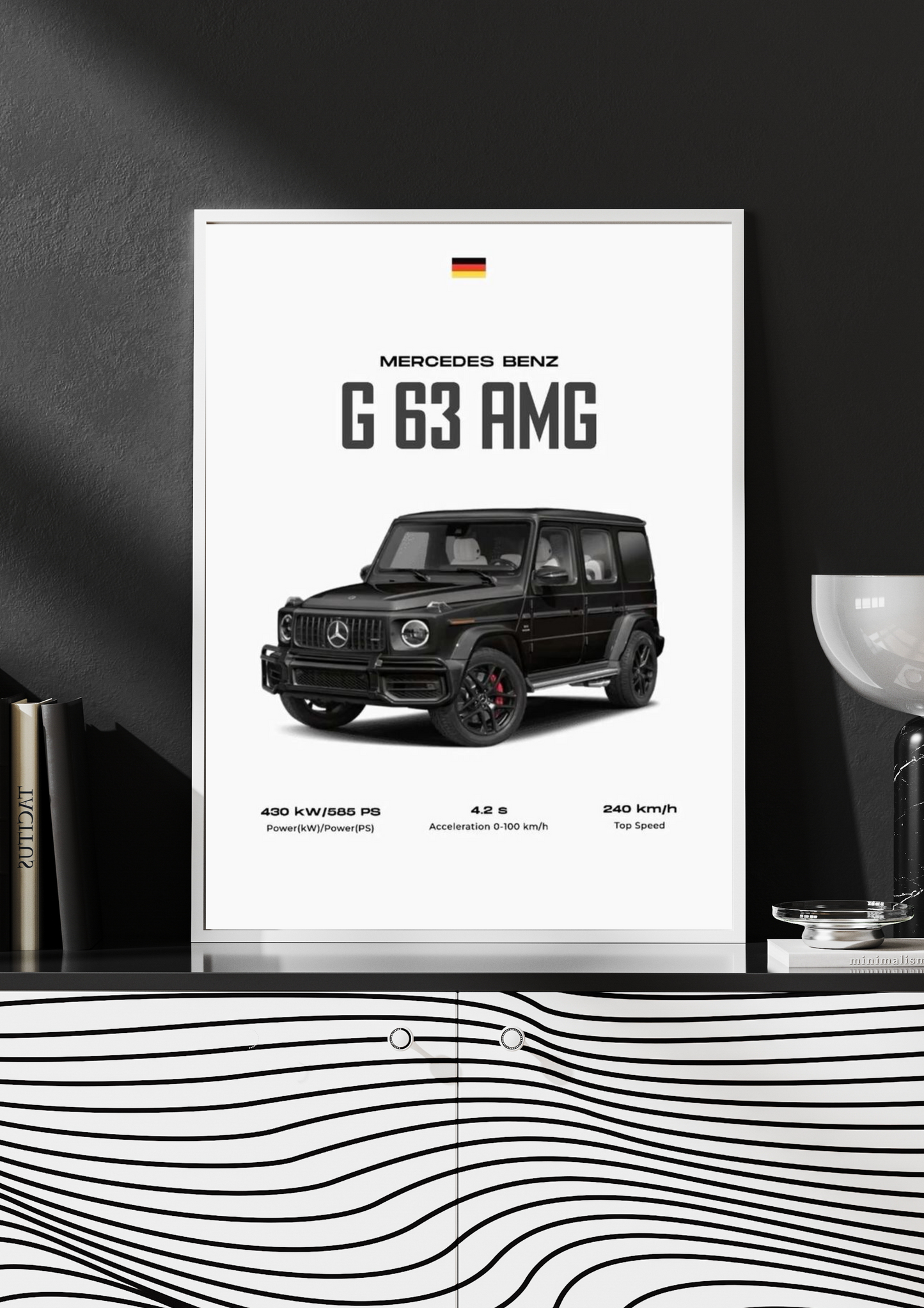 G - 63 AMG car 4k poster