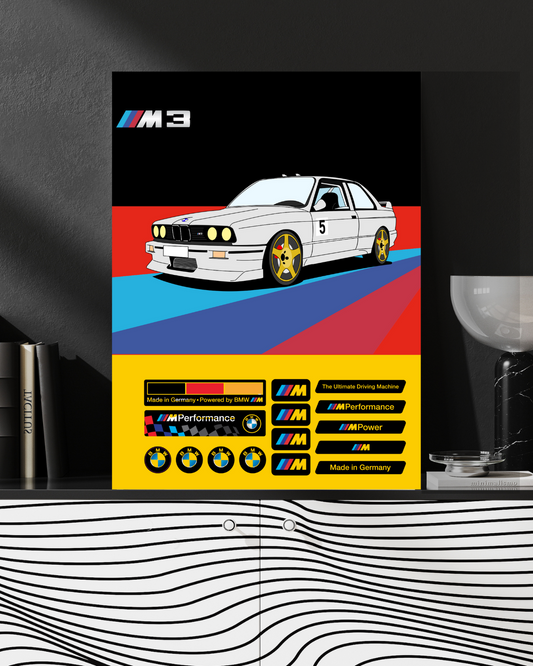 BMW 4K POSTER