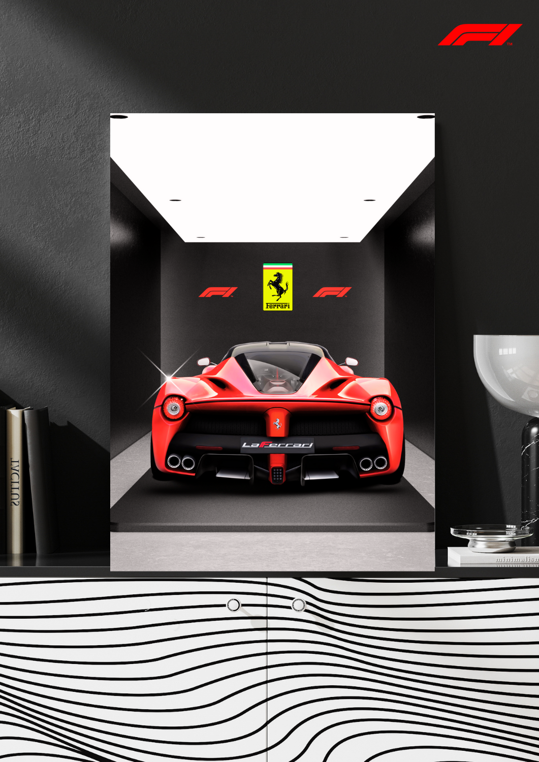 Ferrari 4k poster