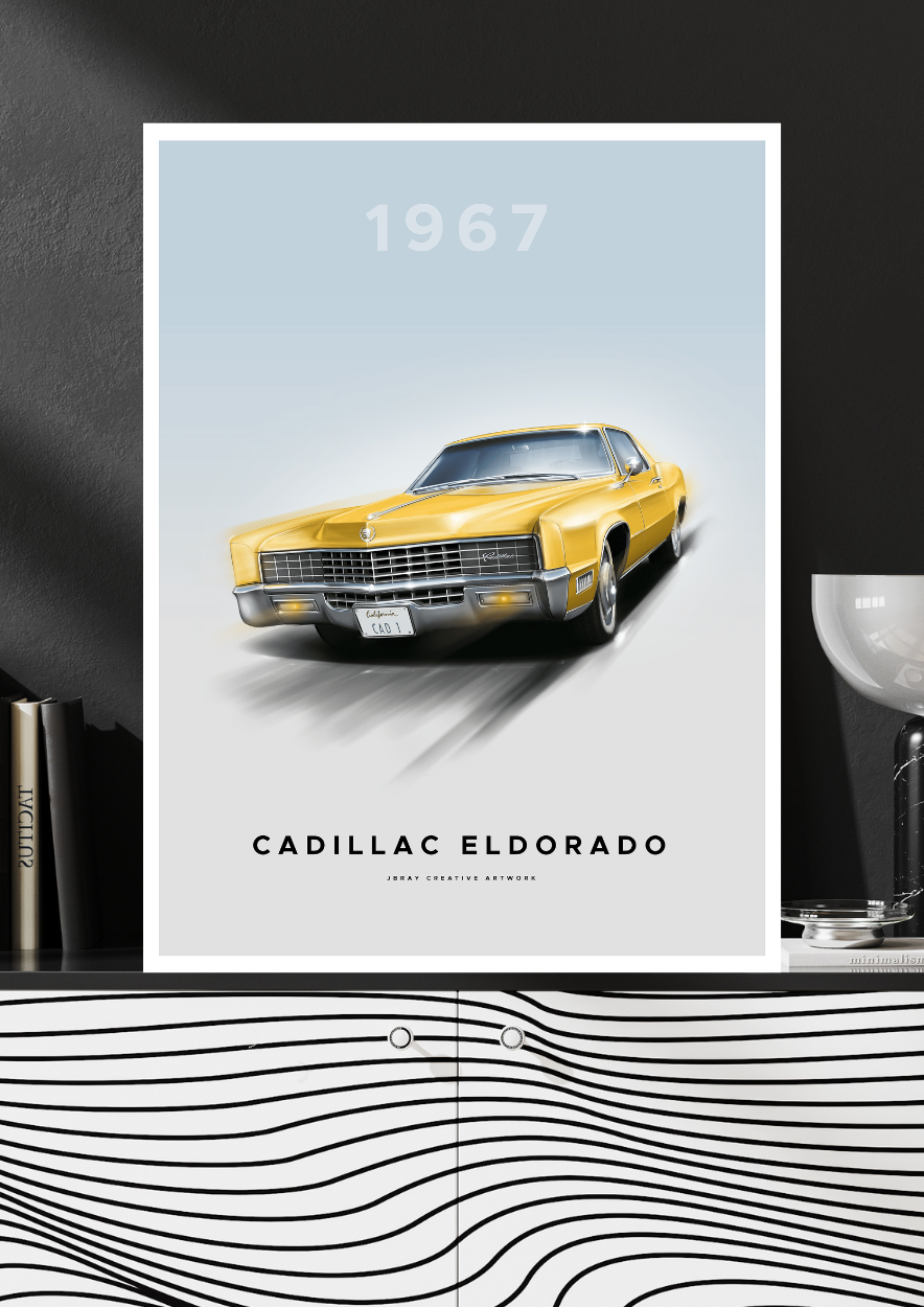 Cadillac Eldorado 4k poster