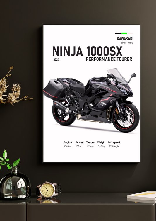 NINJA 1000SX 4K POSTER