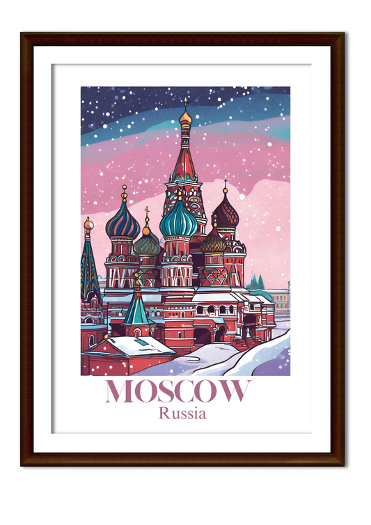 RUSSIA - MOSCOW 4K ART