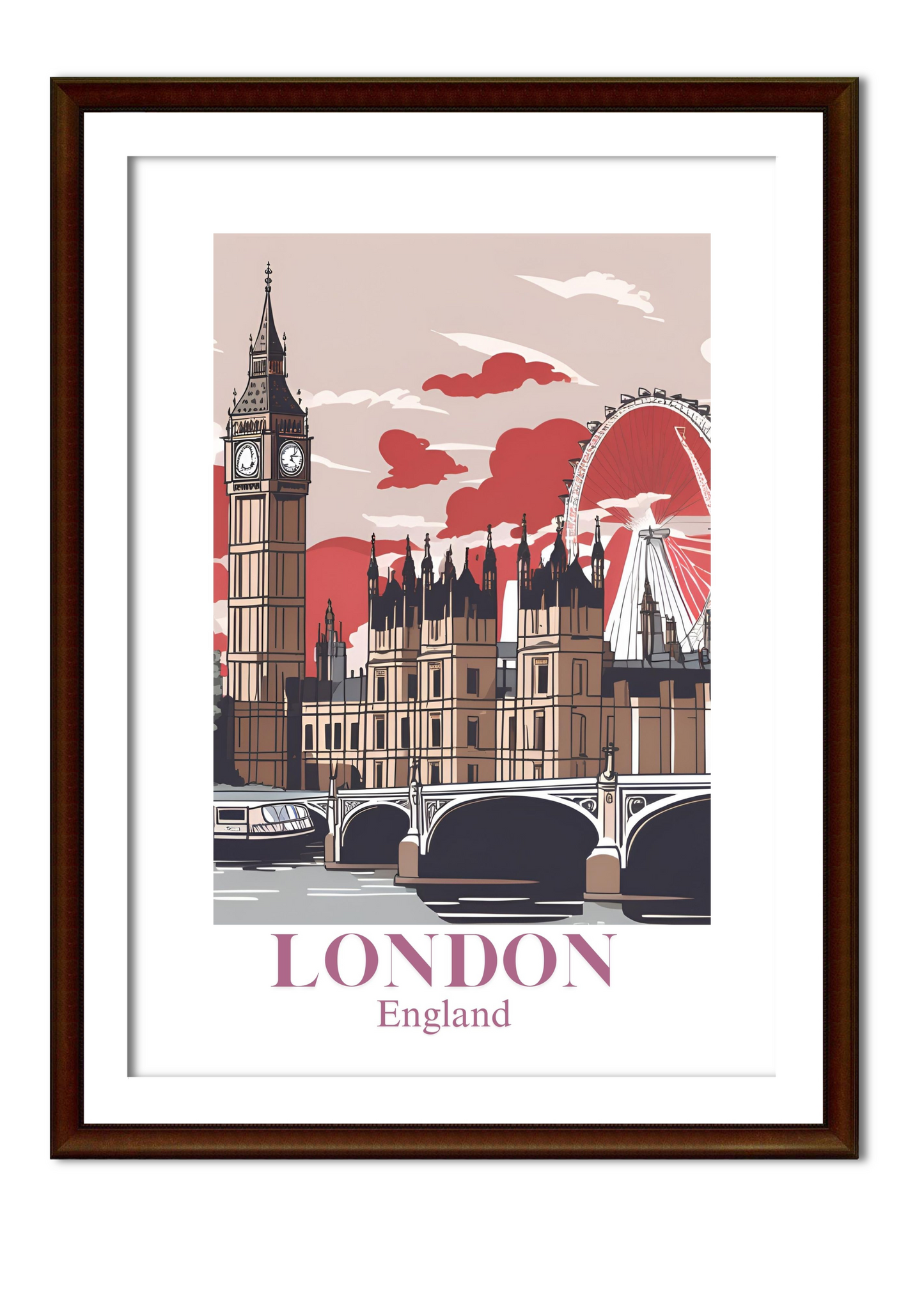 ENGLAND - LONDON 4K WALL ART