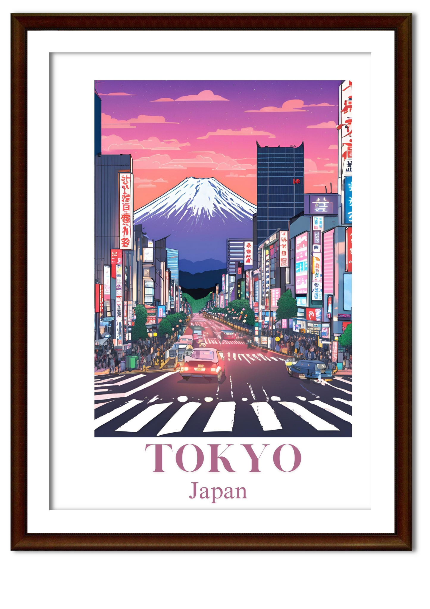 JAPAN - TOKYO 4K WALL ART