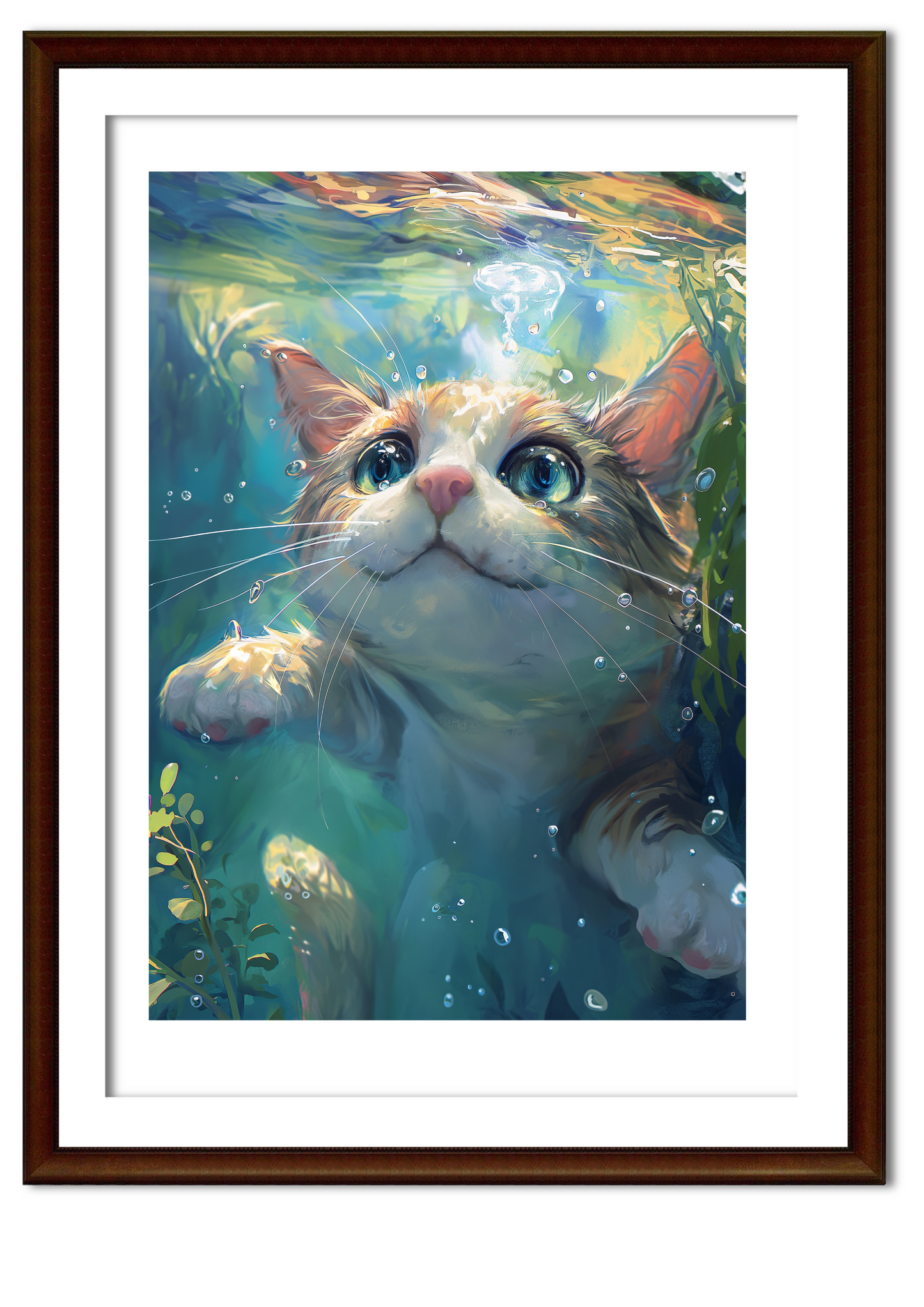 THE CAT - BY FILNYWARMTH - USA 4K WALL ART