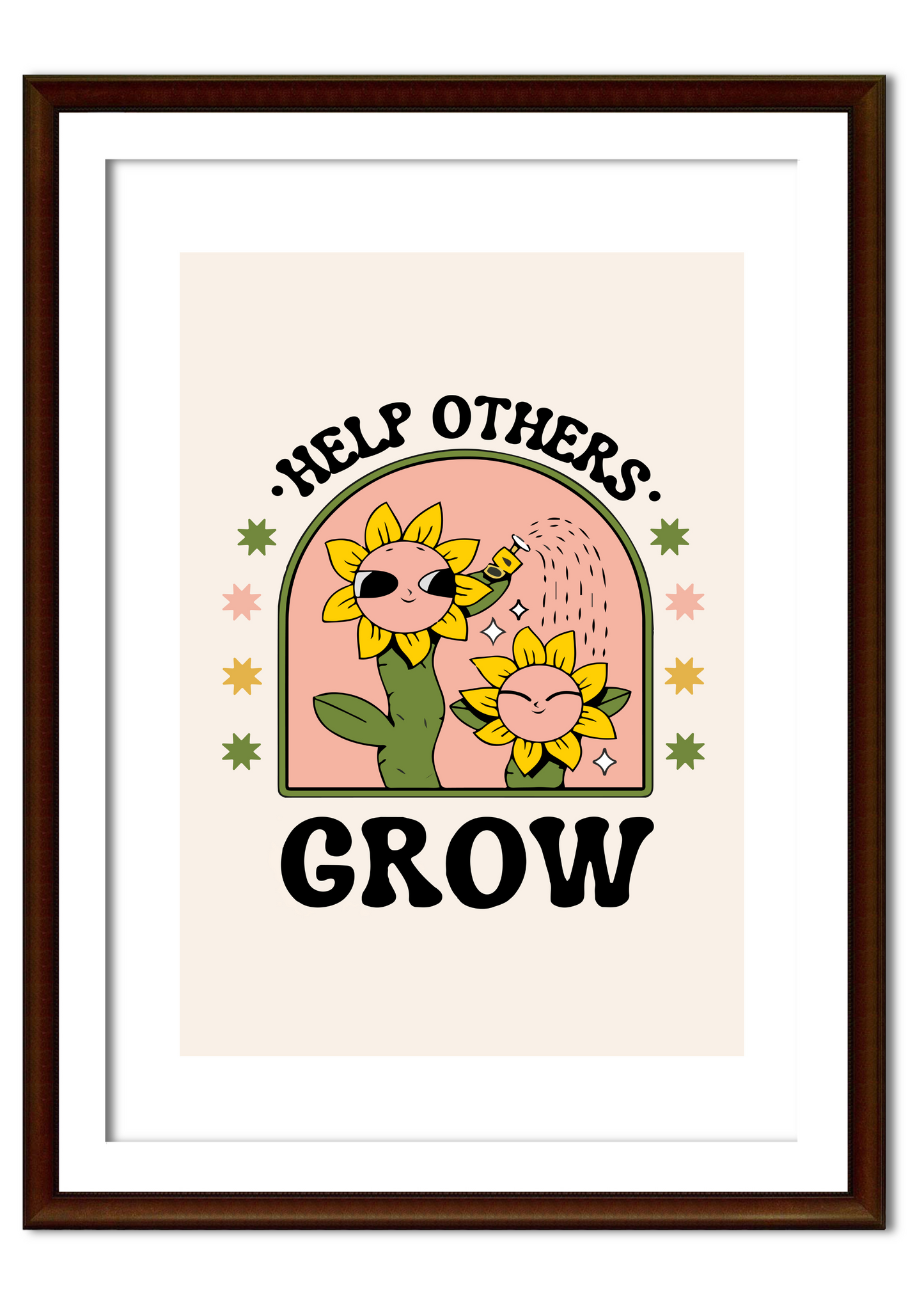 HELP OTHERS TO GROW 4K WALL ART